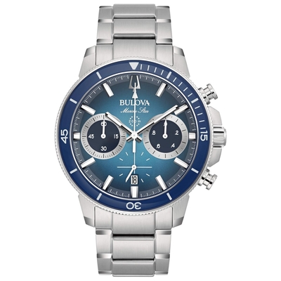 Product Ρολόι Ανδρικό Bulova 96B380 Ασημί base image