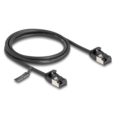 Product Καλώδιο Δικτύου Delock 80183, CAT 8.1 U/FTP, 40Gbps, 1m, μαύρο base image