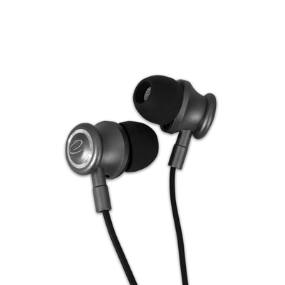 Product Handsfree Esperanza Metal With Microphone Black base image