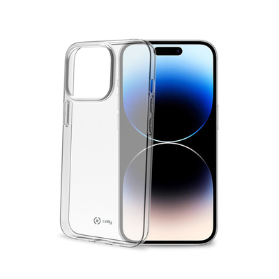 Product Θήκη Κινητού Celly iPhone 14 Pro Μαύρο Διαφανές base image