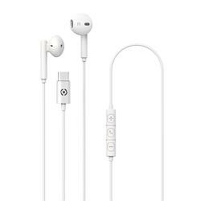 Product Handsfree Ακουστικά Celly UP1100TYPECWH Λευκό base image
