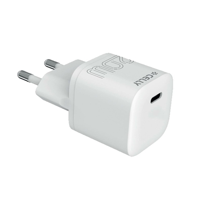 Product Φορτιστής Τοίχου Celly UCTC1USBC20WWH Λευκό 20 W base image