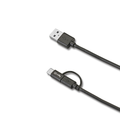 Product Καλώδιο USB-C σε USB Celly USBCMICRO Μαύρο base image
