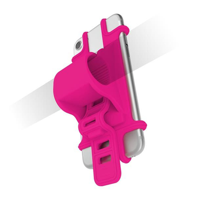 Product Βαση κινητου για ποδηλατο Celly EASYBIKEPK Ροζ Σιλικόνη base image