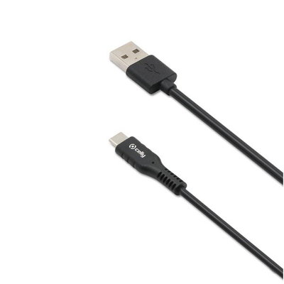 Product Καλώδιο USB-C σε USB Celly USB-C3MBK Μαύρο 3 m base image
