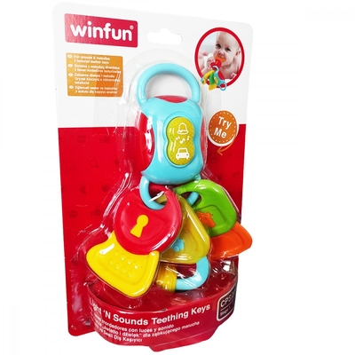 Product Κουδουνίστρα Smily Play Teether Keys base image