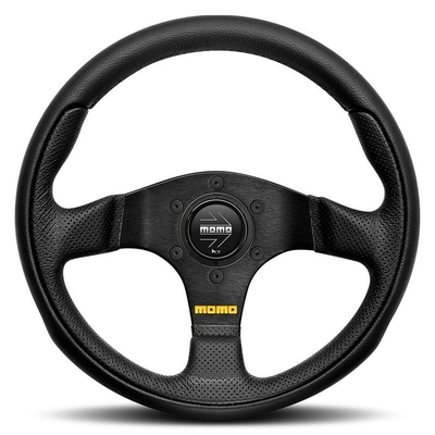 Product Τιμόνι Racing Momo TEAM Μαύρο 28 cm Δέρμα base image