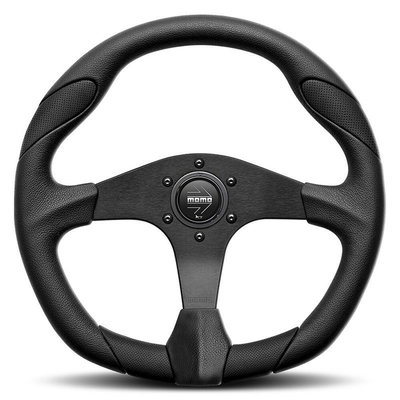 Product Τιμόνι Racing Momo QUARK Μαύρο ? 35 cm base image