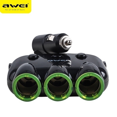 Product Φορτιστής Αυτοκινήτου Awei Cigarette Lighter Adapt Er C-35 base image
