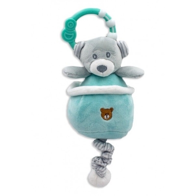 Product Βρεφικό Παιχνίδι Tulilo Bear Music Box 13 Cm Mint base image