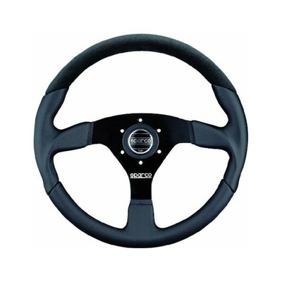 Product Τιμόνι Racing Sparco 015TL522TUV Μαύρο base image