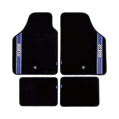 Product Σετ Χαλιών Αυτοκινήτου Sparco Strada 2012 B Καθολικό Μαύρο/Μπλε (4 pcs) base image
