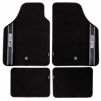 Product Σετ Χαλιών Αυτοκινήτου Sparco Strada 2012 B Καθολικό Μαύρο (4 pcs) base image