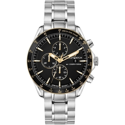 Product Ρολόι Ανδρικό Philip Watch BLAZE Μαύρο Ασημί base image