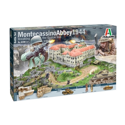 Product Φιγούρα Μοντελισμού Italeri Montecassino Abb Ey 1944 Breaking The Gu base image