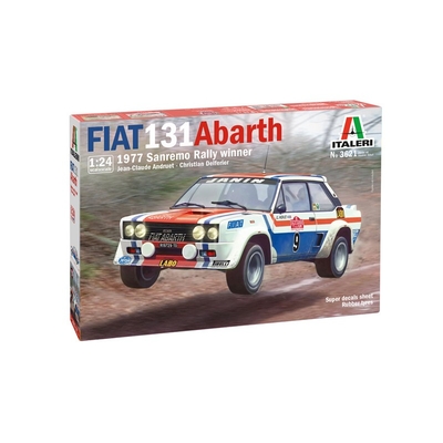 Product Φιγούρα Μοντελισμού Italeri Fiat 131 Abarth 1977 San Remo Rally Win base image