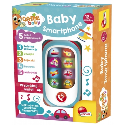 Product Βρεφικό Παιχνίδι Lisciani Carotina Electr onic Baby smartphone base image