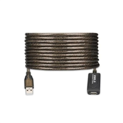 Product Καλώδιο Επέκτασης USB Ewent EW1023 20 m Μαύρο base image