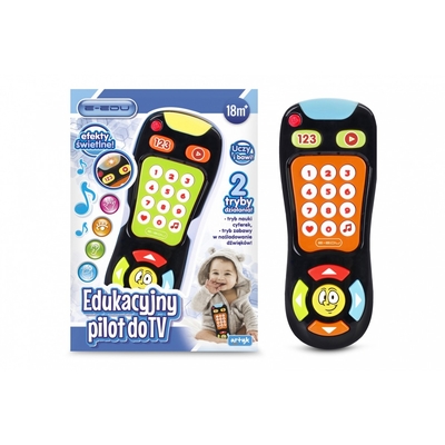 Product Βρεφικό Παιχνίδι Artyk Educational TV remote control E-Edu Black base image
