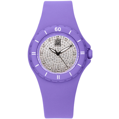 Product Ρολόι Γυναικείο Light Time SILICON STRASS (? 36 mm) base image