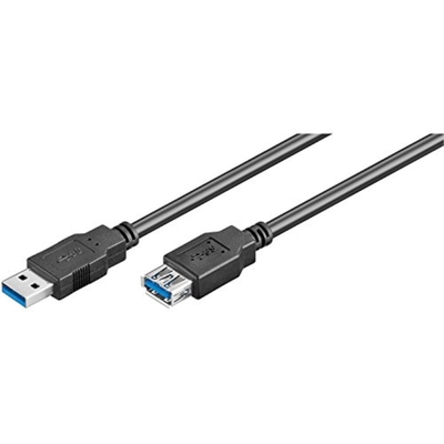 Product Καλώδιο USB Ewent Μαύρο 1 m base image