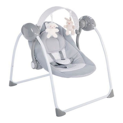 Product Relax Μωρού Chicco Relax & Play Swing Γκρι Λευκό base image