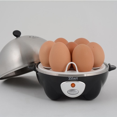 Product Βραστήρας Αυγών Zilan από ανοξείδωτο ατσάλι 7 Θέσεων 360W Μαύρος ZLN8075 base image