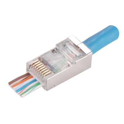 Product Αξεσουάρ Δικτύου Alantec RJ45 STP Cat.5e straight-through plug (pack of 100) base image
