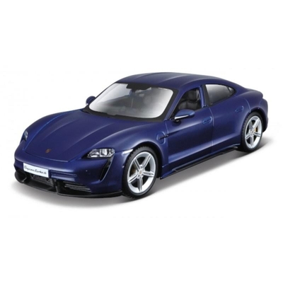 Product Φιγούρα Μοντελισμού Metal Model Porsche Taycan Turbo S Blue 1/24 base image
