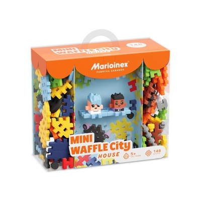 Product Παιχνίδι Κατασκευής Waffle Blocks Mini Marioinex House 148 Pcs base image