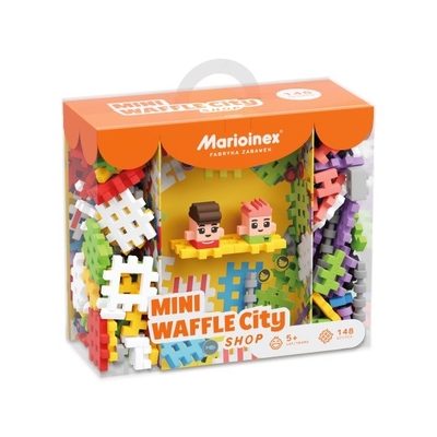 Product Παιχνίδι Κατασκευής Waffle Blocks Mini Marioinex Shop 148 Pcs base image