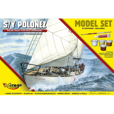 Product Φιγούρα Μοντελισμού Polish Yacht Type Ketch Bermudzki 1/50 base image