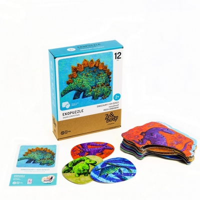 Product Παζλ Muduko 2 Pieces Dinosaurs And Their Children base image