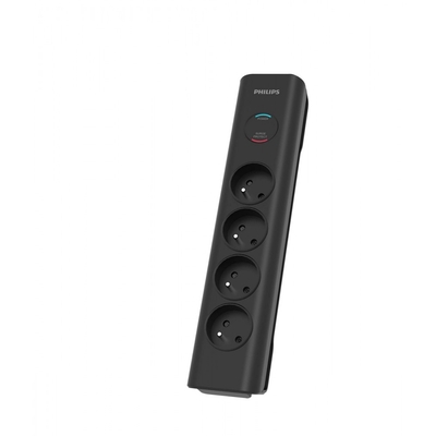 Product Πολύπριζο Ασφαλείας Philips 2m Spn7040ba/60 Black base image