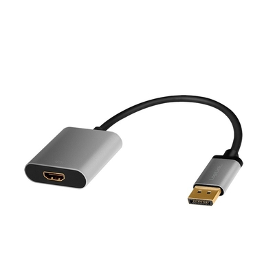 Product Αντάπτορας Logilink Displayport To Hdmi Adap Ter, 4k 60hz, Alu, 0.15 base image