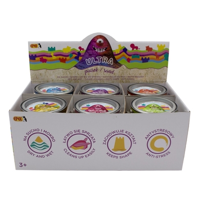Product Πλαστελίνες Epee Sand Ultra Magic Sand 200 g 5 molds mix 12 patterns base image
