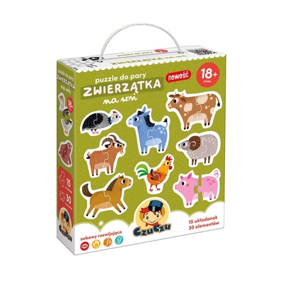 Product Παζλ Czuczu To Pair - Animal In The Countryside base image