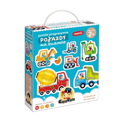 Product Παζλ Czuczu Progressive - Vehicles Under Construcion Site base image