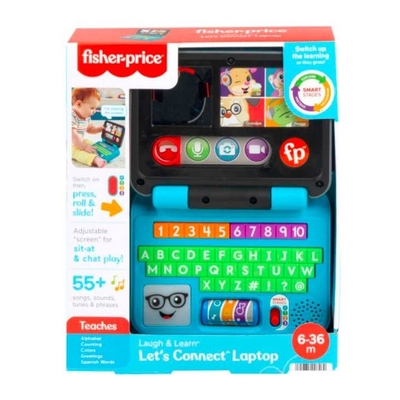 Product Βρεφικό Παιχνίδι Fisher Price LNL Lets Connect Laptop base image