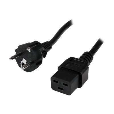 Product Καλώδιο Τροφοδοσίας StarTech 2m computer IEC 320 C19 to CEE7 - Schuko 250V 16A base image