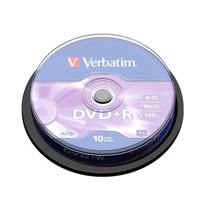 Product DVD+R Verbatim 4.7GB 10 Τεμαχια base image
