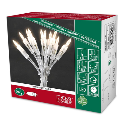 Product LED Konstsmide String lights 6301-123 base image