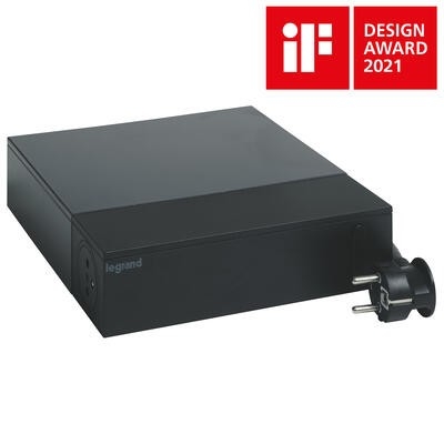 Product Αξεσουάρ Εικόνας Legrand Protective 4x2P+Z + 4x2P 2m Black base image