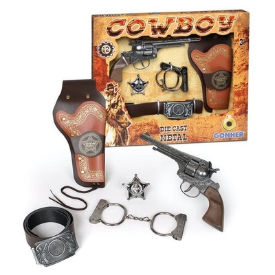 Product Παιδικό Όπλο Δράσης Pulio Gonher 5-Piece Cowboy Set base image