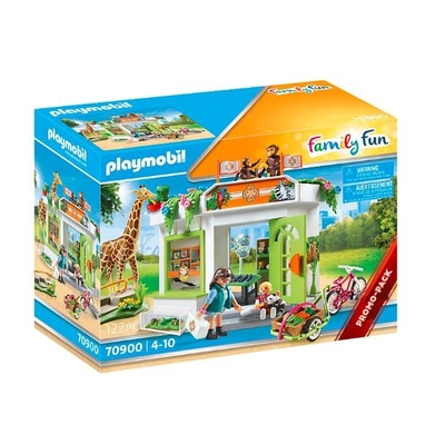 Product Playmobil Family Fun Set 709 00 Zoo Animal Clinic base image