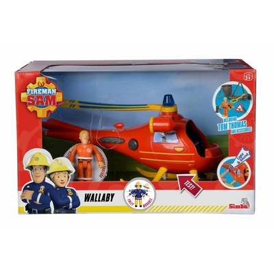 Product Simba Helicopter Fireman Sam Wallby With Figurine base image