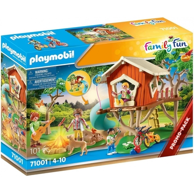 Product Playmobil Blocks Family Fun Set with 71001 Tree house with slide base image