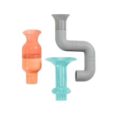 Product Βρεφικό Παιχνίδι Μπάνιου Boon Building Bath Toy Tubes Blue Multi base image