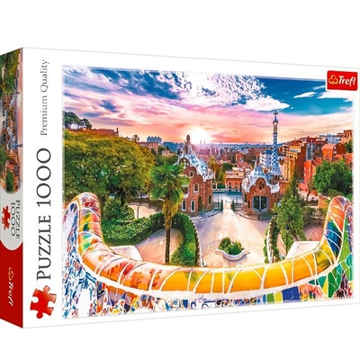 Product Παζλ 1000 Κομμάτια Sunset Over Barcelona base image