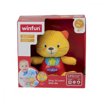 Product Βρεφικό Παιχνίδι Smily Play Plush toy Interactive Cat base image